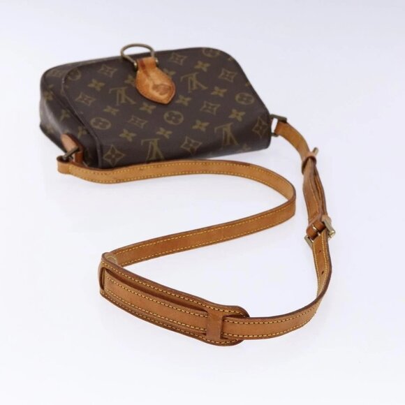 LOUIS VUITTON Monogram Monogram Saint Cloud MM Shoulder Bag M51243 Auth 135106 - Picture 8 of 16